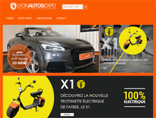 Tablet Screenshot of lyon-autos-expo.fr